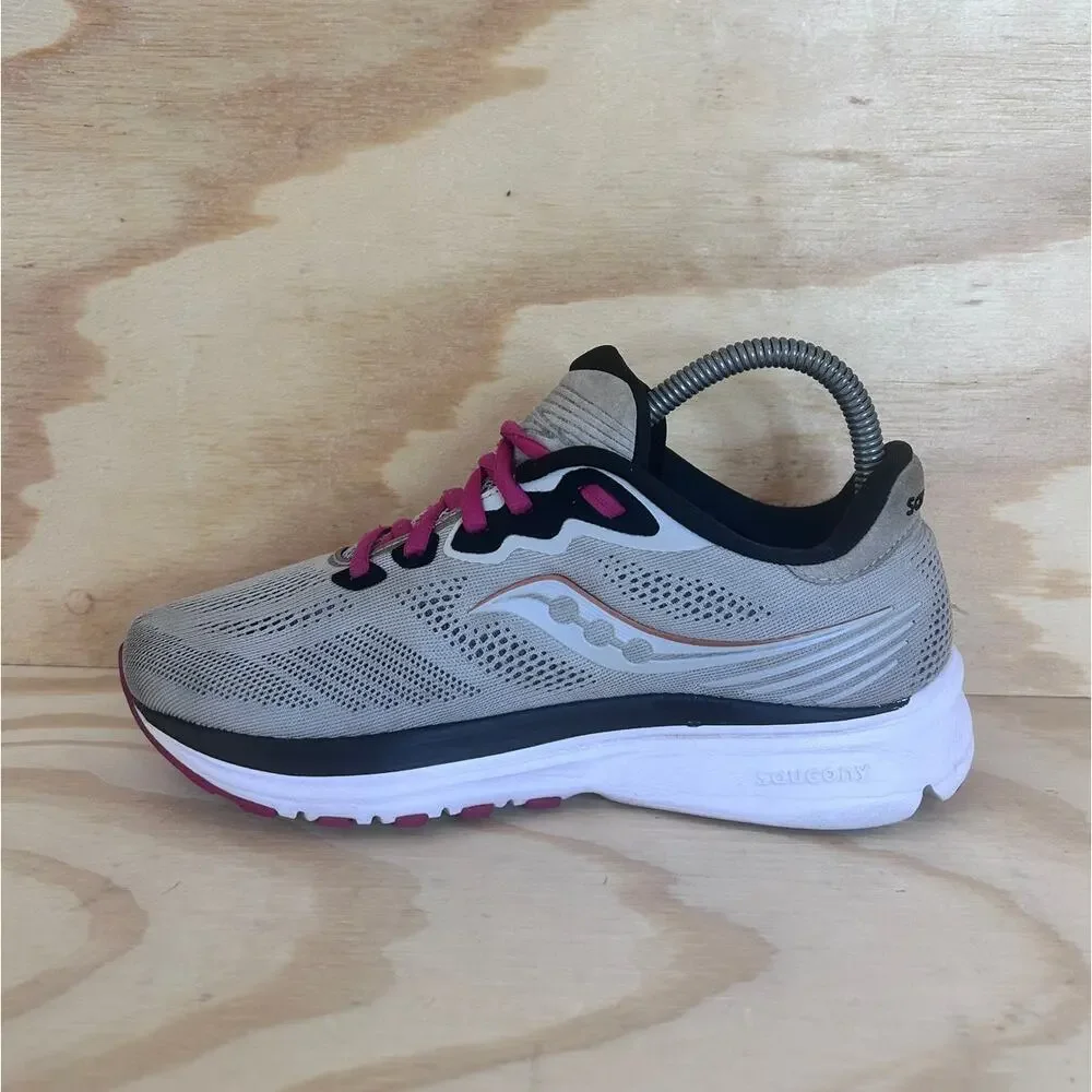Saucony - Ride 13 - Running Shoes - Gray - Women's - 7W - S10651-55